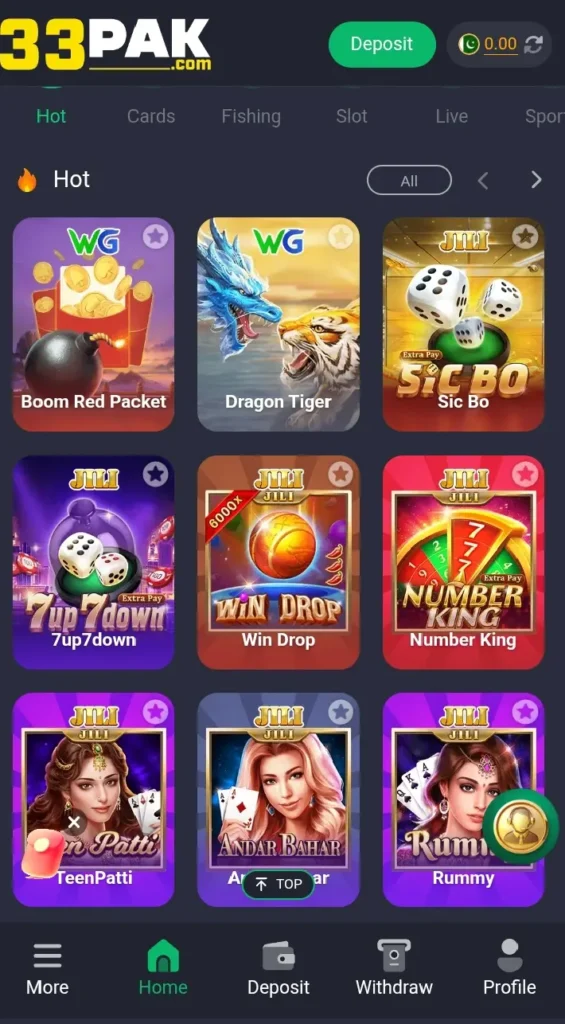 33PAK Game