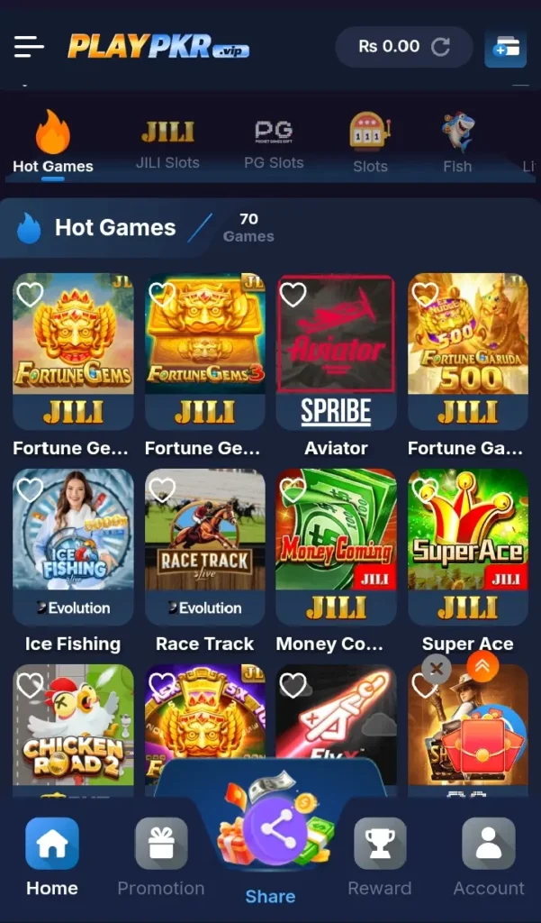 PLAYPKR Game